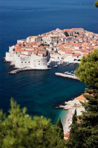 Dubrovnik im Sonnenschein