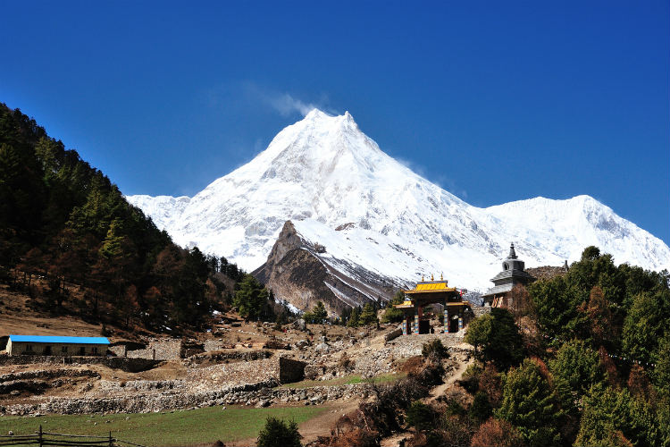 Nepal Sehenwürdigkeiten - Mt Manaslu