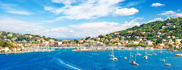 Nizza meer blau
