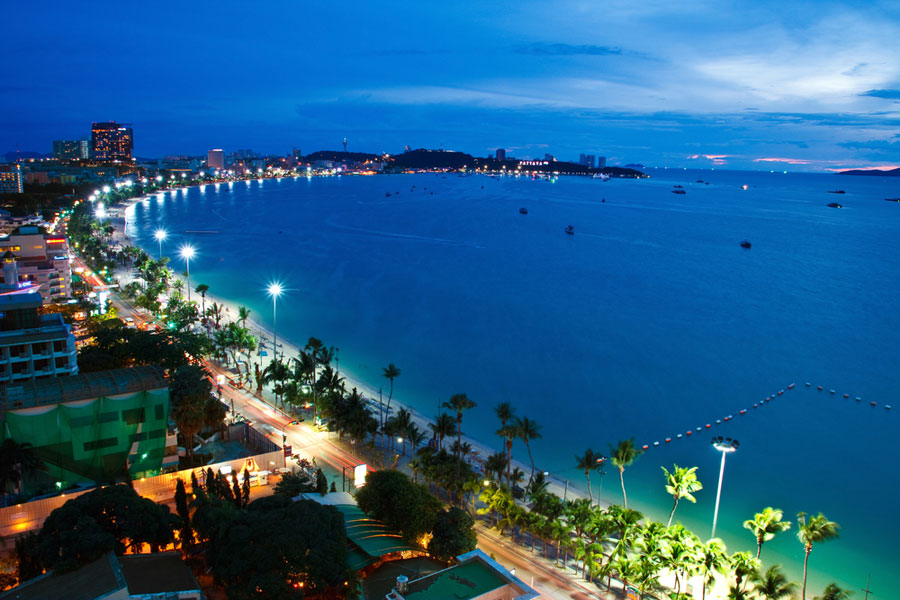 Pattaya Strand & Stadt 2014