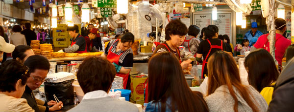 Auf der Suche nach dem besten Street Food: Seoul