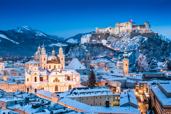 Salzburg im Winter