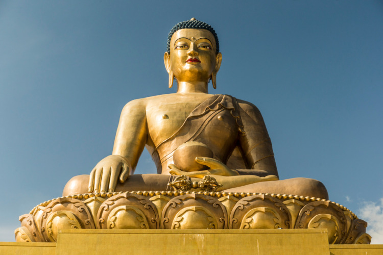 Buddha Statue in Gold