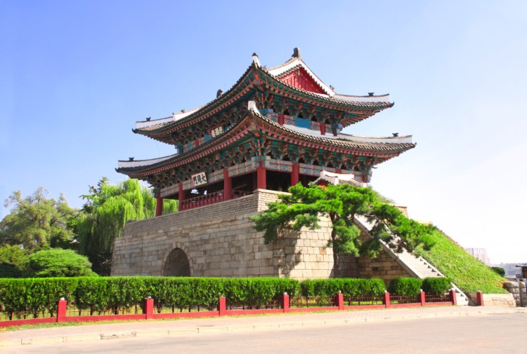 Tempel in Pjöngjang