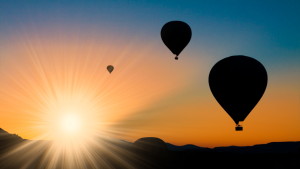 Heißluftballonfahrt im Harz