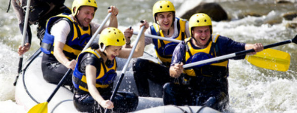 Rafting-Abenteuer in der Bundesrepublik