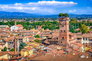 Blick auf Lucca
